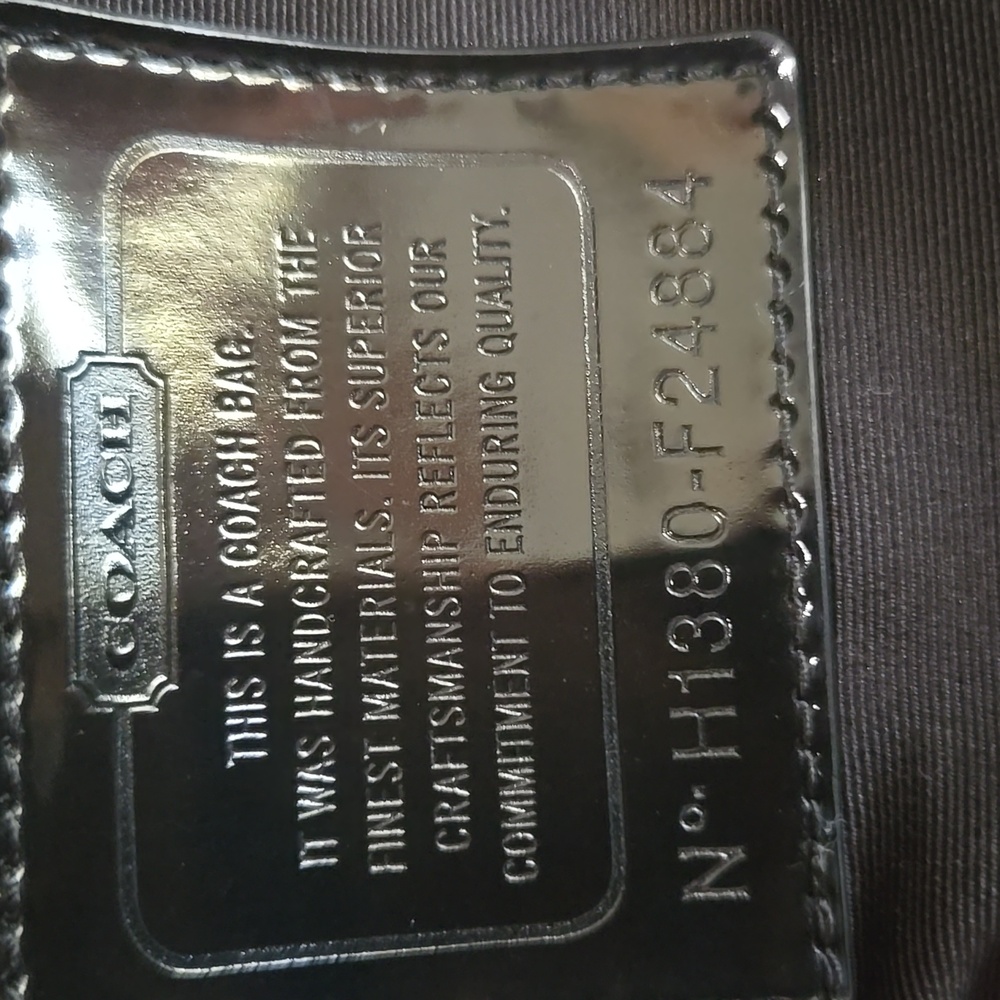 Coach Signature Satchel 2013 EUC Two Hangtags - Picture 9 of 11
